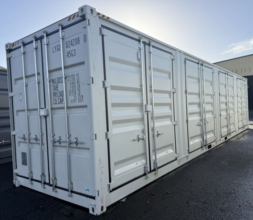 40' High Cube 4 Side Door Container